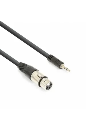 Vonyx Câble Audio Cordon XLR Femelle/Jack 3,5 Stéréo - 0,5m - Offre exceptionnelle