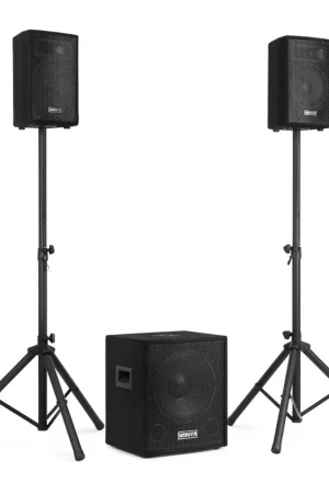 Vonyx VX0812BT Pack Sono DJ Actif 2.1 - 800W | Affaire à saisir