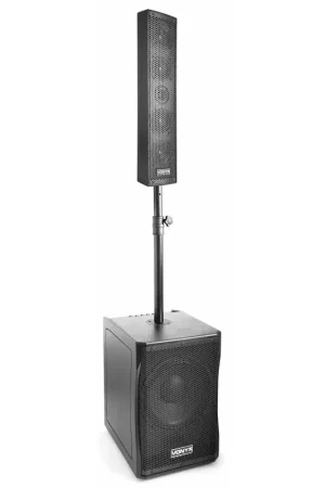 Achetez dès maintenant - Vonyx VX1200 - Système Triphonique, Caisson de Basse 750W, MP3/SD/USB/AUX, avec Micro