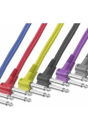 PD Connex Câble Audio Jeu de 6 Cordons Jack, OFC Mono - 0,5m - Déstockage