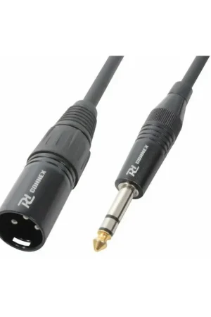 PD Connex Câble Audio Cordon XLR Mâle/Jack 6,35 Stéréo - 3m - Prix en baisse