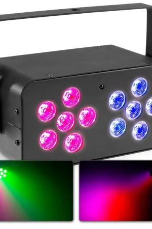 Beamz DJ Bank 124 - Barre Lumineuse avec LED RGBW - Économisez maintenant