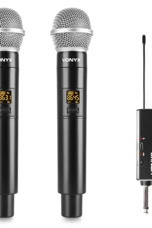 Affaire à saisir - Vonyx WM552 Double Microphone sans Fil Professionnel