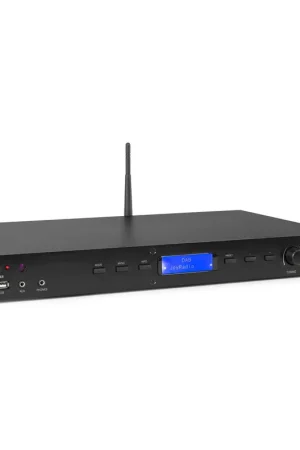 Très demandé - Power Dynamics PDC-40 DAB - Tuner Bluetooth, Radio FM, USB, MP3 avec Télécommande