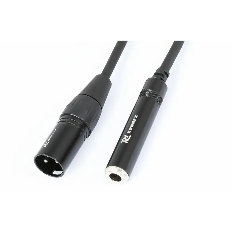 Excellente qualité - PD Connex Câble Audio Cordon Convertisseur XLR Mâle - 6,3m Jack Femelle - 0,15m