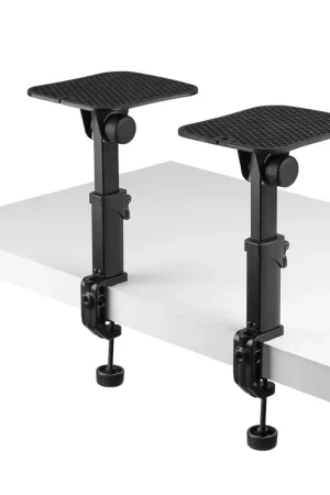 Vonyx SMS32 Supports Enceintes de Monitoring Réglable avec Crochet - Offre bientôt terminée