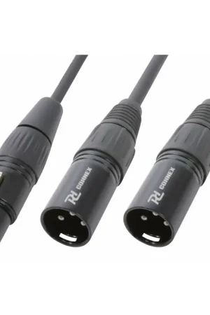 PD Connex CX140 Câble Haut-Parleur XLR 50cm - Noir | Tout nouveau