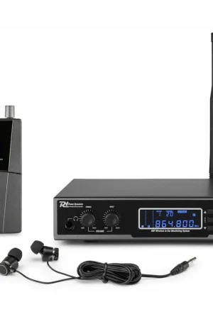 Plus que quelques unités - Power Dynamics PD800 Système In Ear Monitor Sans Fil UHF - 20 Canaux