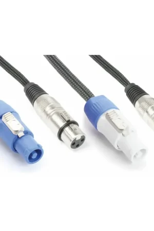 Promo exceptionnelle - PD Connex CX06-10 - Câble Combiné DMX Alimentation - XLR et PowerCon - 10m