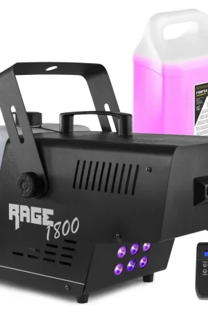 Coup de cœur des clients - BeamZ RAGE1800LED Machine à Fumée avec 5 Litres de Liquide