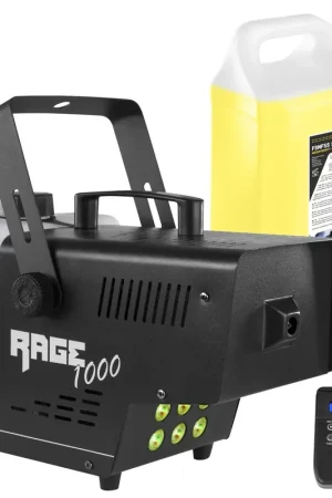 BeamZ RAGE1000LED Machine à Fumée avec 5 Litres de Liquide - Super offre