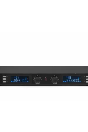 Prix réduit | Power Dynamics PD632H - Set 2 Micros sans Fil UHF, Livré dans un Flightcase en Aluminium