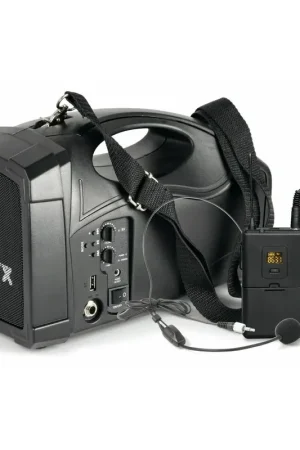 Vonyx ST012- Système Amplifié sur Batterie + Système Micro-Casque et Micro-Cravate, 30 Watts RMS | Direct usine