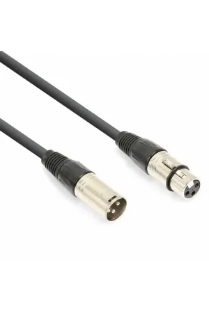 Vonyx DMX Cordon DMX XLR Mâle/XLR Femelle - 1,5m | Remise supplémentaire