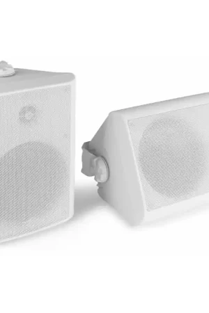 Power Dynamics BGO65 - Enceintes Passives 2 Voies 150 Watts, 6,5" - Blanc - Qualité professionnelle