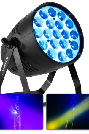 2nde Vie - BeamZ Professional BAC550Z - Projecteur PAR 19x LED RGBW, Boitier aluminium avec Télécommande | Dépêchez-vous