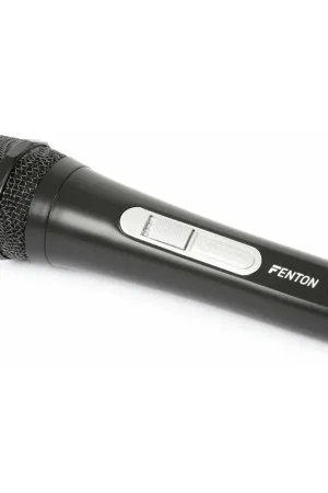 Fenton DM110 - Microphone Dynamique Professionnel avec Cordon de 3 Mètres - Noir - Tout juste ajouté