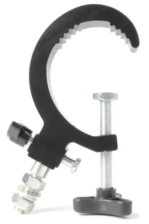 BeamZ Crochet 30-60mm, 50kg, Noir | Retour gratuit