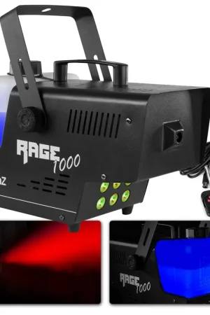 BeamZ RAGE1000LED - Machine à Fumée 1000 Watts avec LEDs RGB | Meilleur prix