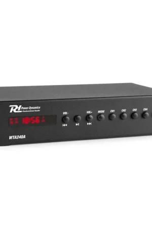 2nde Vie - Power Dynamics WT240A - Amplificateur Stéréo WiFi avec Bluetooth - 80 Watts - Prix usine