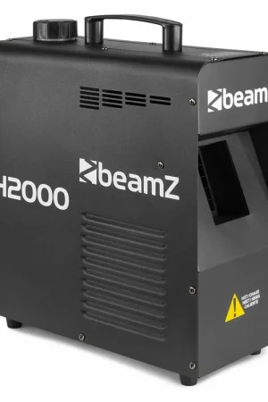 Expédition immédiate | BeamZ Fazer H2000 - Machine à Brouillard DMX, 1700 Watts, Réservoir de 1,2L
