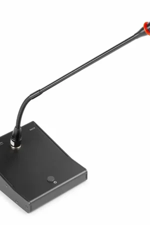 Prix mini | Power Dynamics TM370 - Microphone de Table - Noir