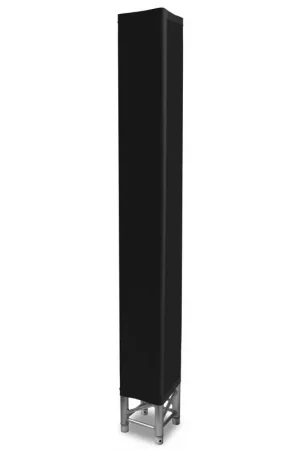 Plébiscité par les clients | BeamZ LTS20B - Voile Lycra Noir pour Structure, 200cm, Couvre les 4 Côtés - Noir
