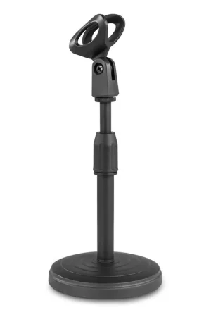 Tout juste disponible | 2nde Vie - Vonyx TS03 Support Micro pour Table - Noir