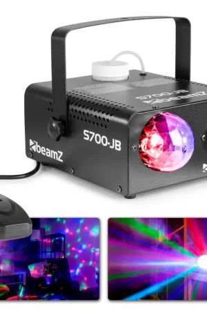 Bientôt épuisé | BeamZ S700-JB - Machine à Fumée 700 Watts avec Jelly Ball - Liquide Inclus