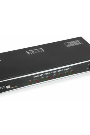 Prix doux | BeamZ Répartiteur DMX - Amplificateur DMX, Booster DMX 8 Sorties