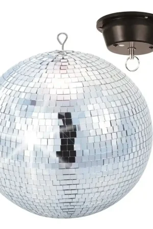 Bien noté - Fuzzix MB30M - Boule à Facettes 30cm avec Moteur
