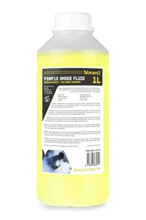 BeamZ FSMF1S - Liquide pour Machine à Fumée 1L - Moyenne Densité | Nouveau lancement
