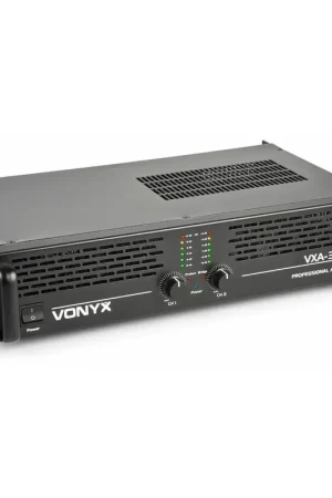 Vonyx VXA-3000 Amplificateur Professionnel, 2x 1500 Watts, Connexion en Pont - Envoi rapide