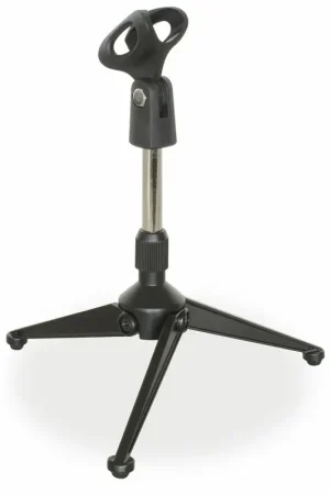 Retour facile - Vonyx Pied de Micro de Table Repliable