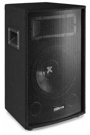 Excellente qualité | 2nde Vie - Vonyx SL10 - Enceinte Sono Passive, Puissance de 500 Watts, Woofer de 10 Pouces, Poignées Intégrées