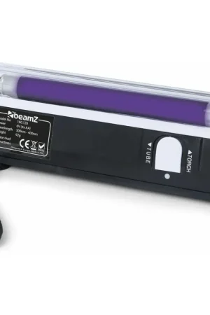 BeamZ BUV15TL - Blacklight à Luminosité Élevée, Lampe 4W, Mode Tube ou Torche | Profitez-en